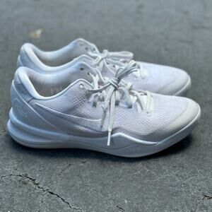 Nike Kobe 8 Protro Halo Triple White FJ9364-100 Men's 
Great condition